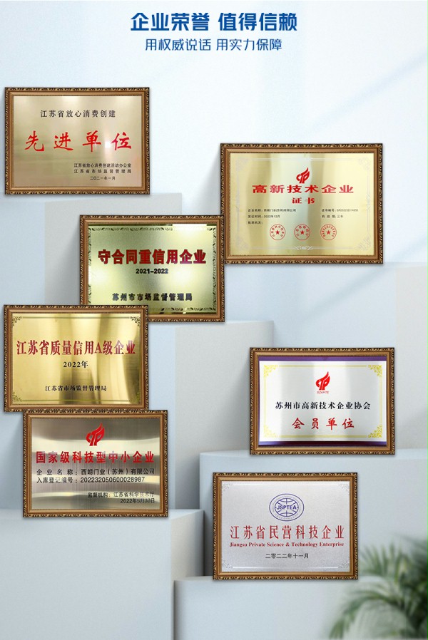 不朽情缘电子游戏官网门业荣誉证书